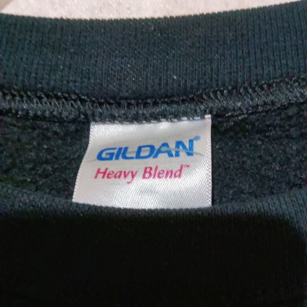 Gildan (Heavy Blend) black "hello Twelve est. 2012 sweatshirt size small - Picture 3 of 8